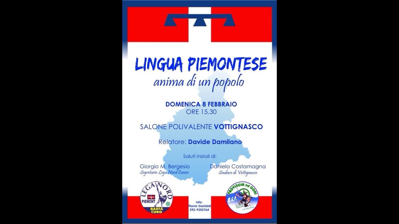 Lingua Piemontese: anima di un Popolo