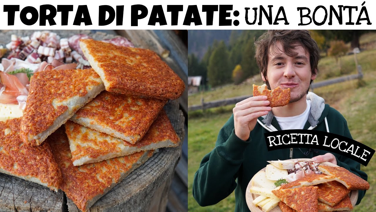 LA VERA TORTA DI PATATE: servono solo patate ma vedrai che bontà - croccante fuori | Davide Zambelli