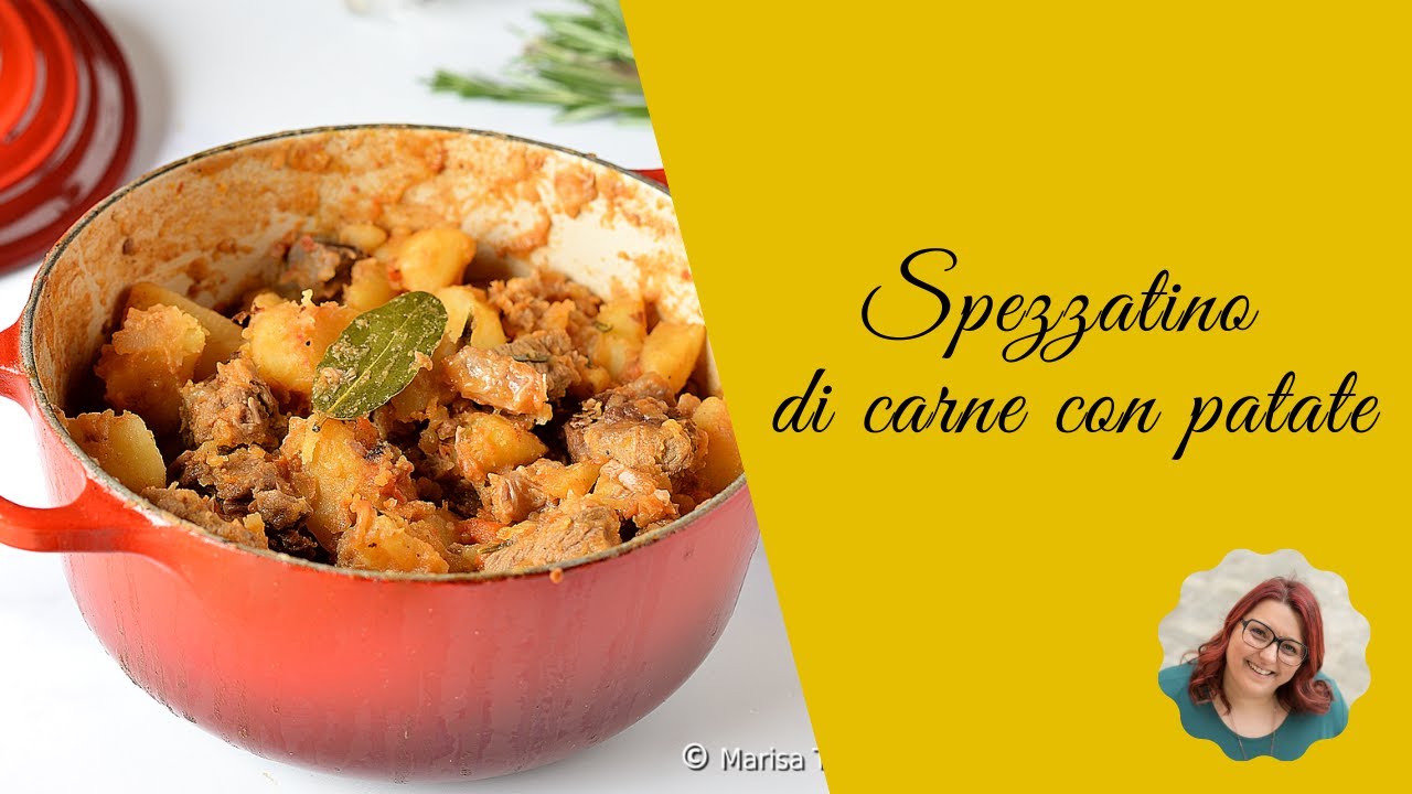 SPEZZATINO CON PATATE : un classico secondo di carne molto facile e gustoso