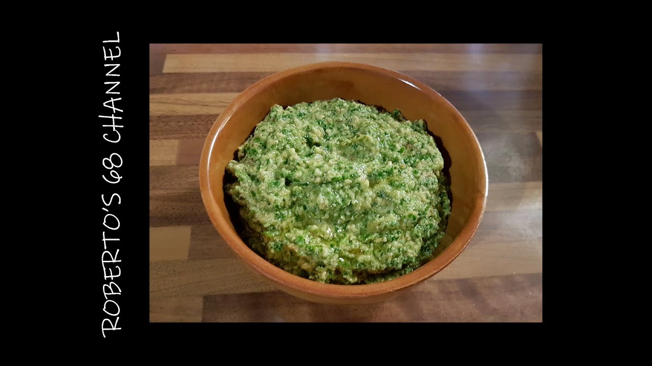 #052 - Bagnet verde - Green sauce Typical Piedmontese recipe