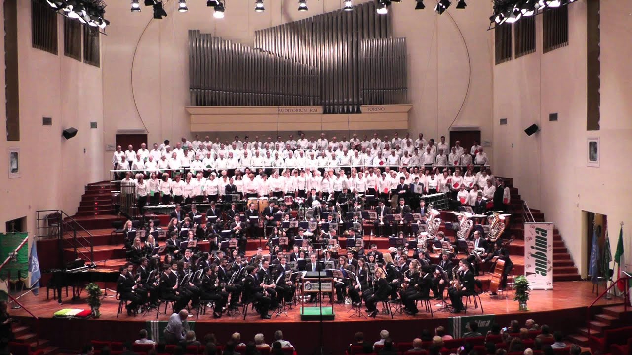 Inno Nazionale - Banda Musicale Giovanile del Piemonte - Auditorium RAI Torino