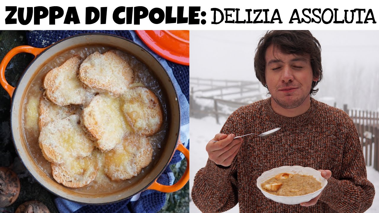 ZUPPA DI CIPOLLE: come farla alla perfezione - ricetta facilissima ed economica | Davide Zambelli