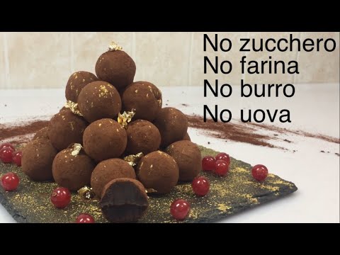 TARTUFI AL CIOCCOLATO facili e veloci senza cottura