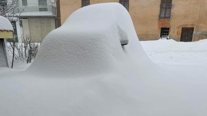 Nevicate in Piemonte, sulle Prealpi lombarde e sugli Appennini