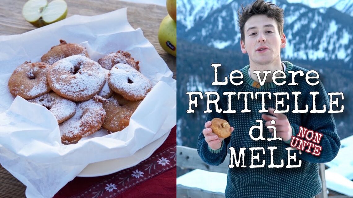 FRITTELLE DI MELE DELIZIOSE E NON UNTE - ricetta