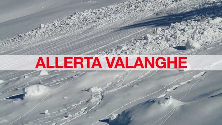 valanga allerta valanghe